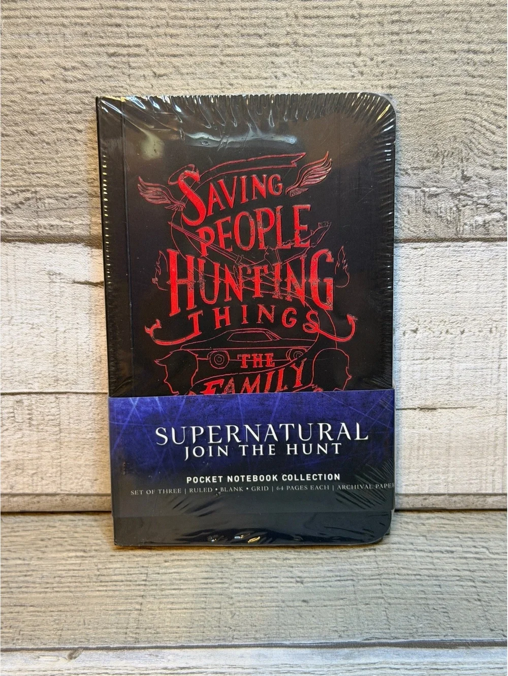 Supernatural Pocket Notebook Collection. 3 pack.